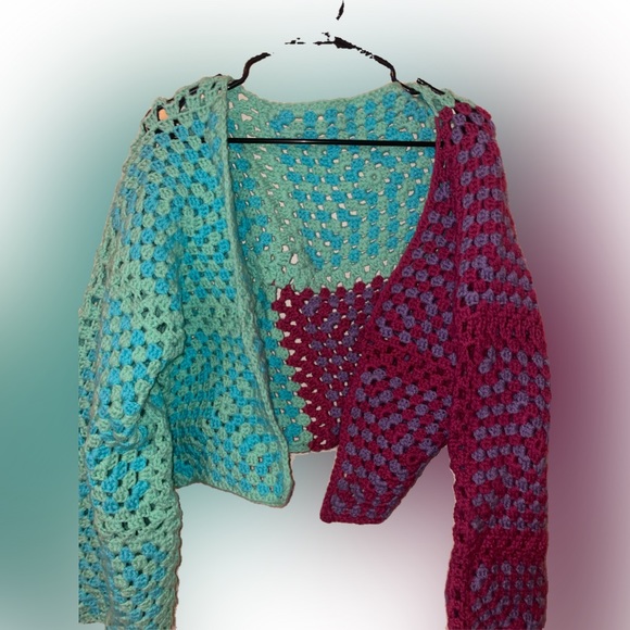 Sweaters - HandMade Knit Cardigan Sweater